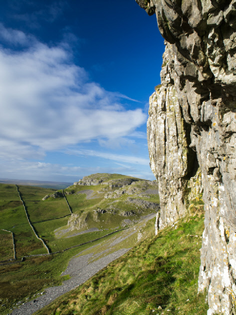 View from Attermire Cave