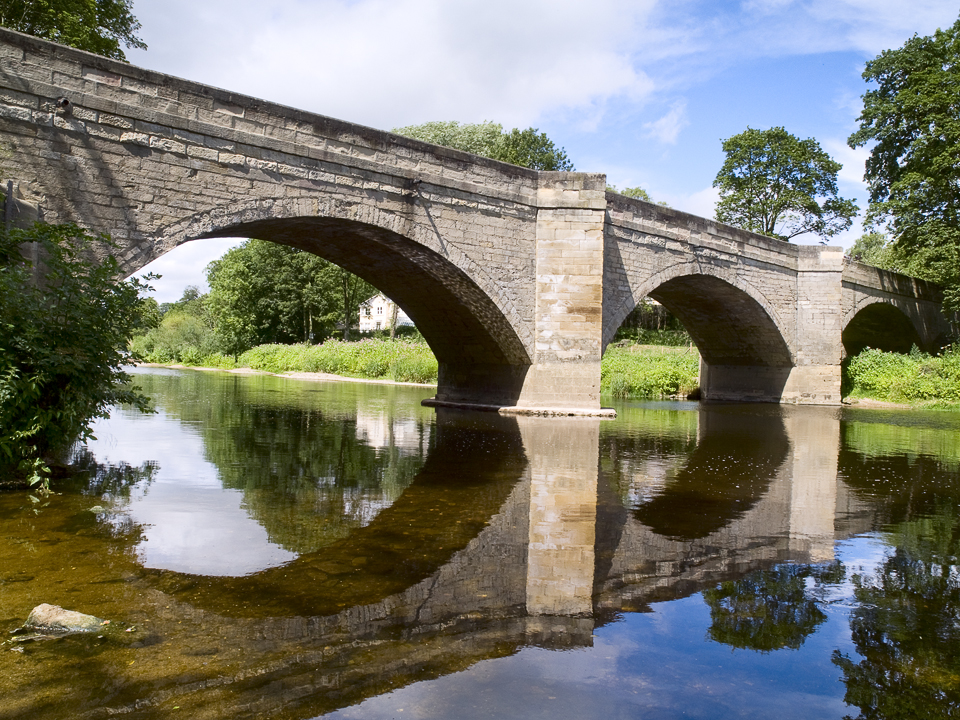 Bridge across the River Wharfe at Boston Spa