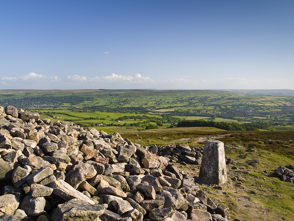 Beamsley Beacon, Wharfedale, Yorkshire.