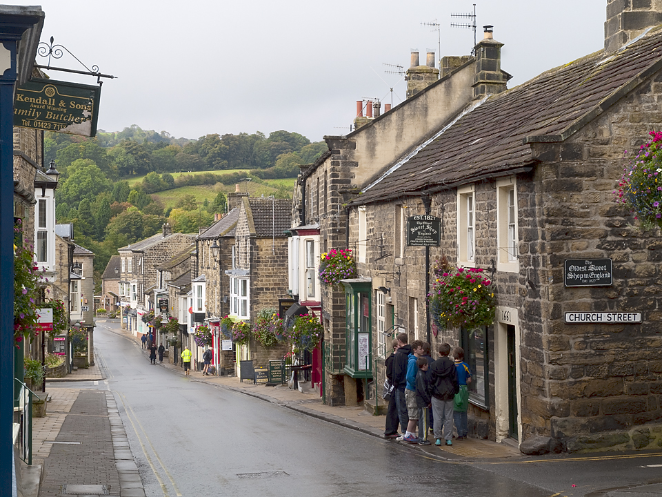 Lower Main street, Pateley Bridge