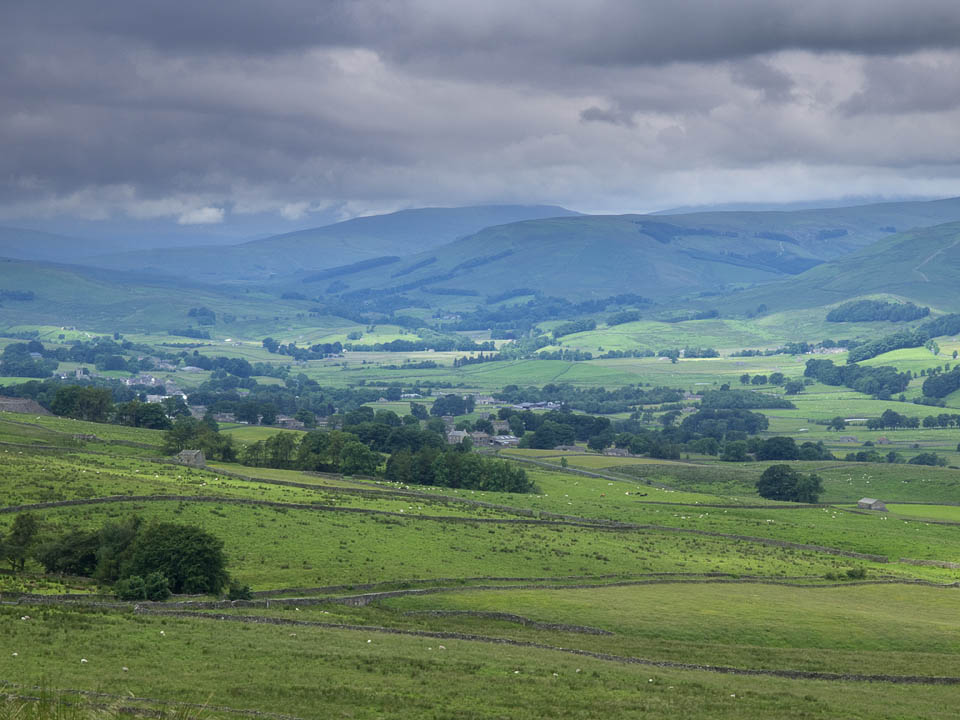 Upper Wensleydale from Burtersett