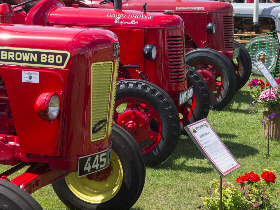 Tractors, Great Yorkshire Show, 2015