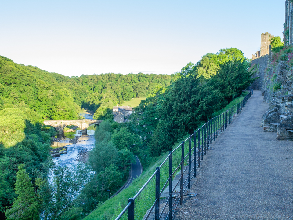 River Swale from the Castle Walk