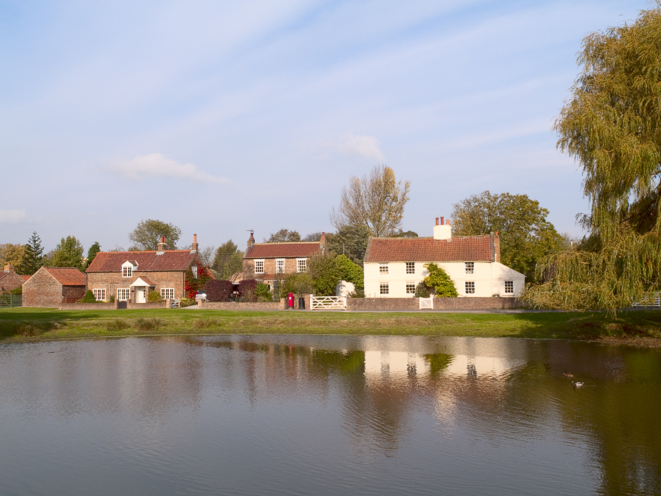 Nun Monkton across the duck pond