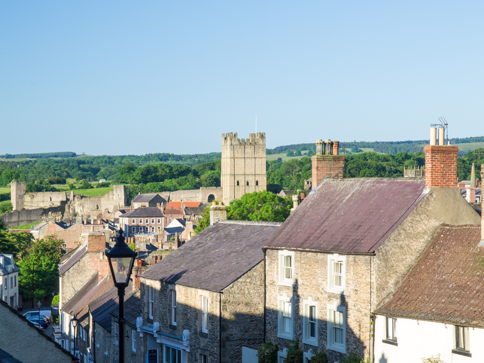 Richmond from the top of Frenchgate