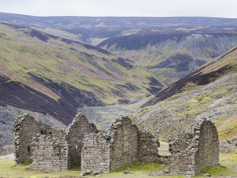 Remains of Bunton Lead Mine