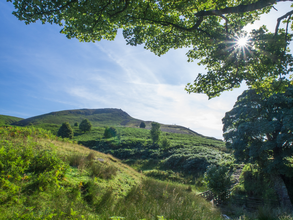 Approach to Embsay Crag