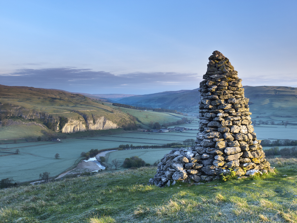 Cairn on Conistone Old Pasture