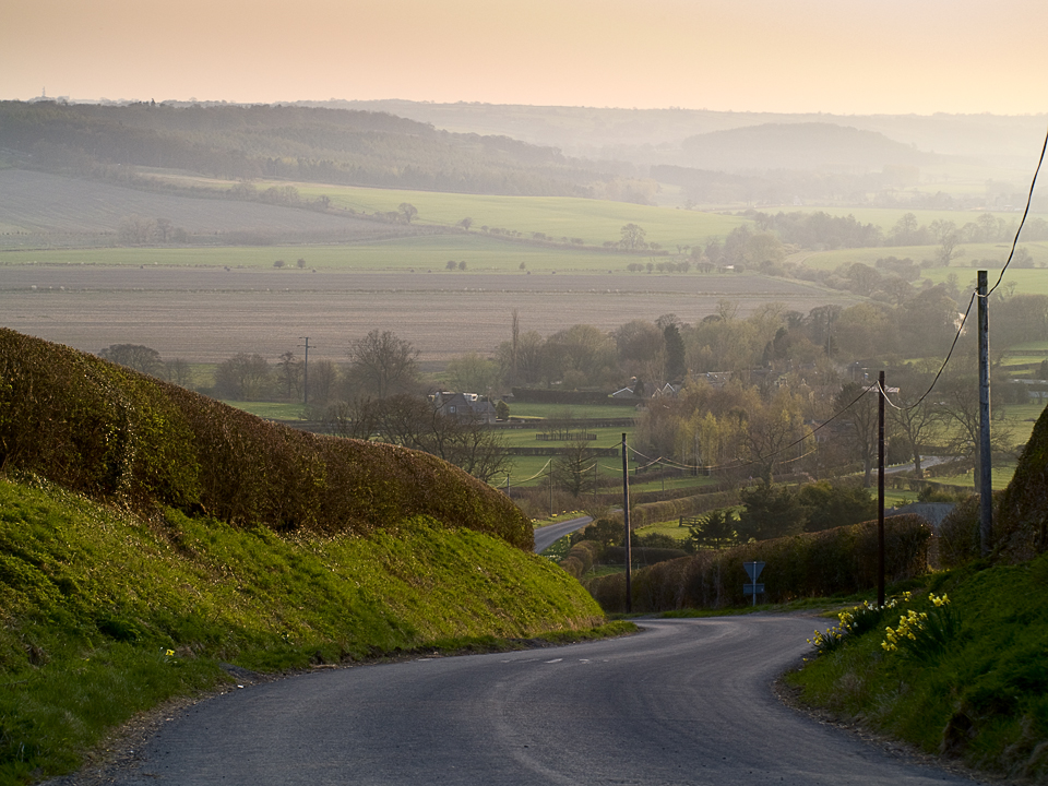 View from Netherby to Kearby road, Wharfedale, Yorkshire