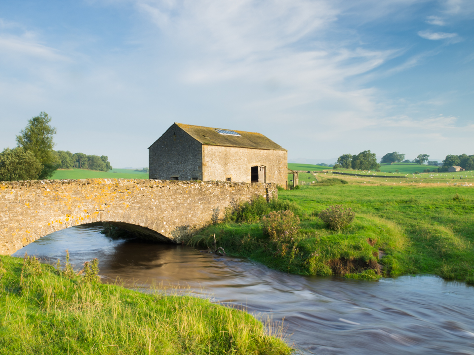 Otterburn beck at Bell Busk