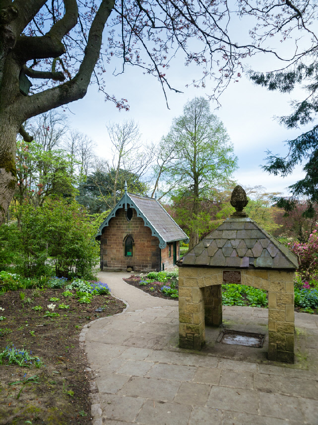 Old Magnesia well pump room, Valley Gardens, Harrogate