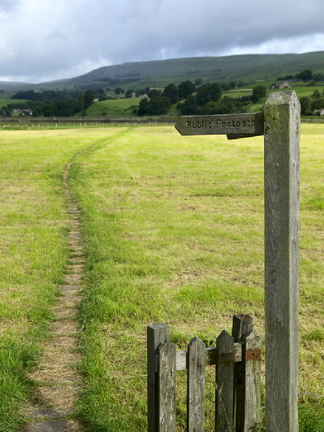 Field path, Worton to Askrigg