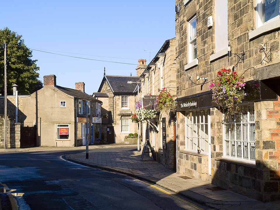 Street corner in Wetherby