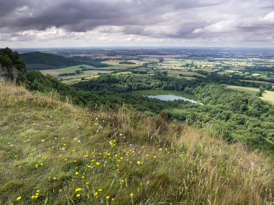 Lake Gormire from Sutton Bank