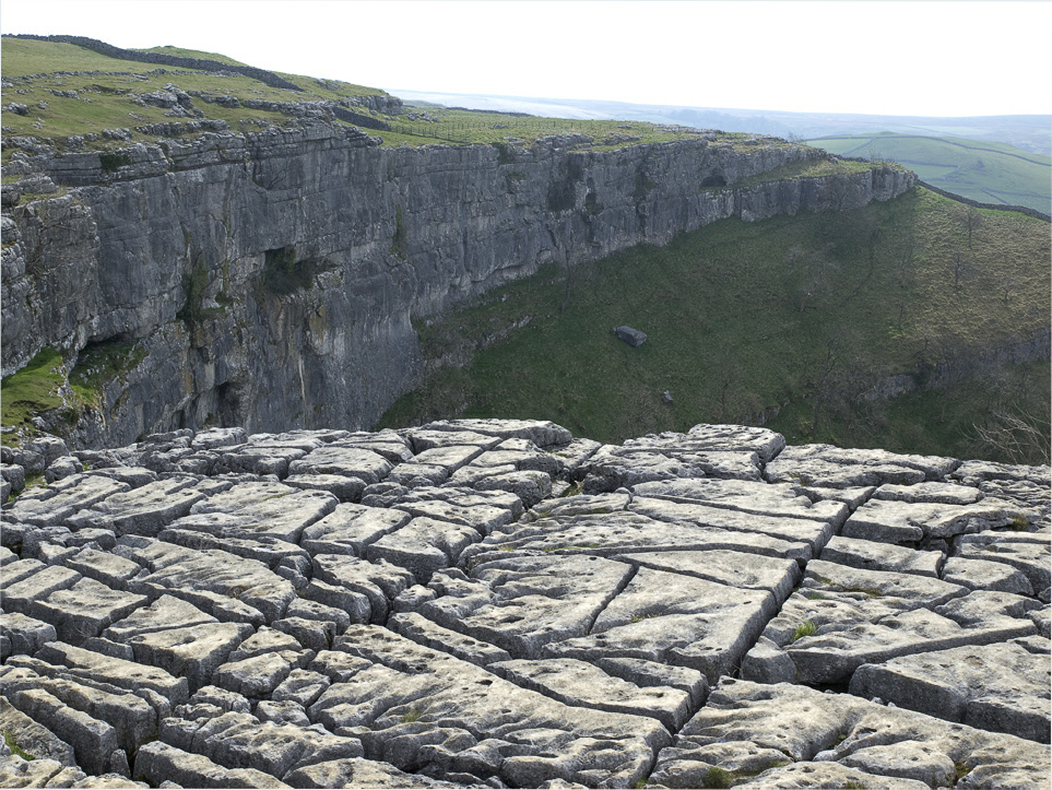 Limestone pavement, Malham Cove