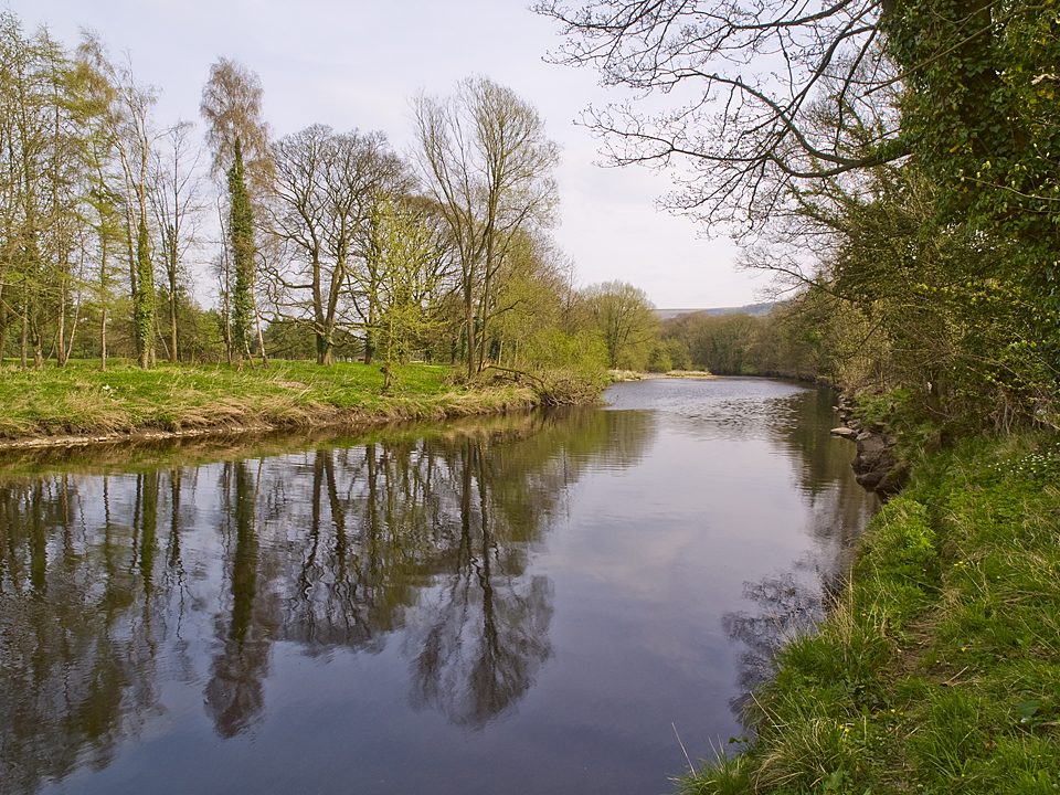 River Wharfe downstream of Addingham. Photograph by David Armitage
