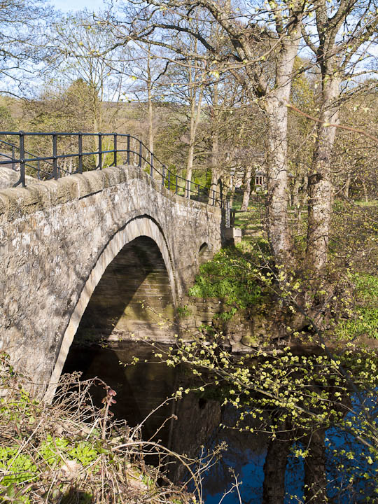 Packhorse bridge at Wath in Nidderdale