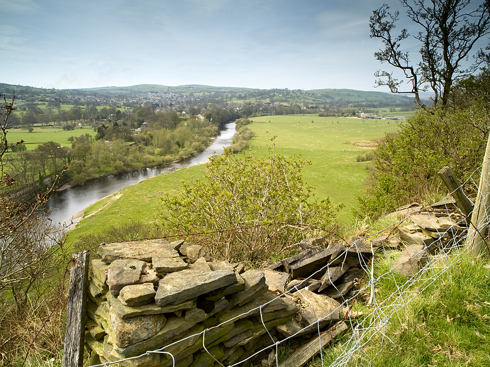 River Wharfe from Nesfield.