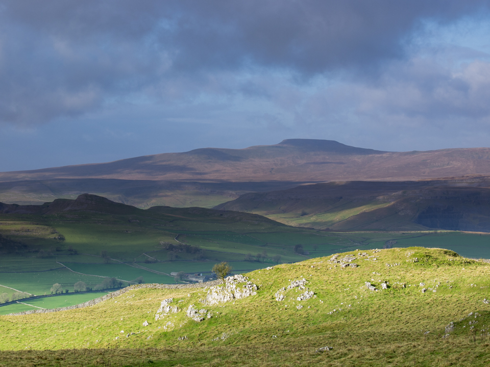 Ingleborough from Victoria Cave