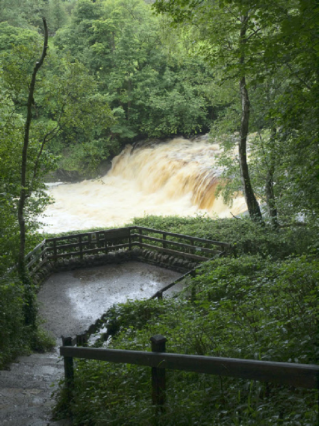 Middle falls, Aysgarth