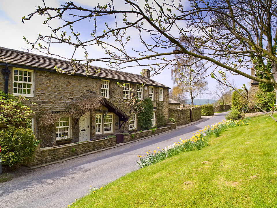 Nesfield village, Wharfedale. Photograph by David Armitage
