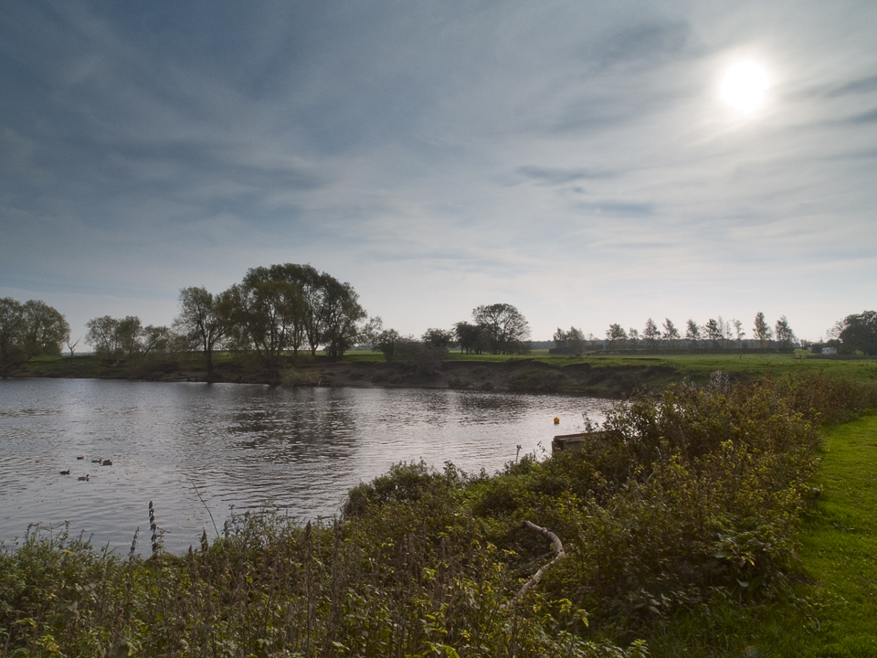 The Nidd merges with the Ouse