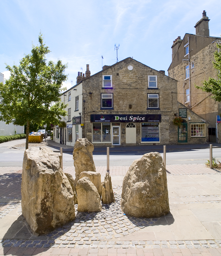 Rock sculpture, Boston Spa
