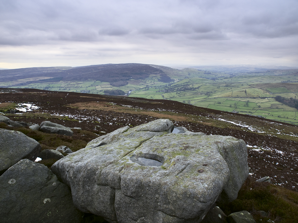 Wharfedale viewed from Simon's Seat