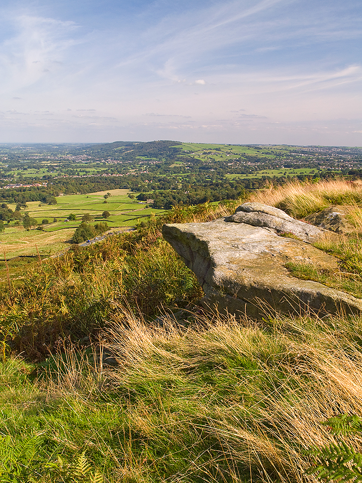 Burley Moor, and Otley Chevin, Wharfedale, Yorkshire